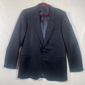 Mani by Giorgio Armani Black Vintage Suit Jacket Size 44 Long
